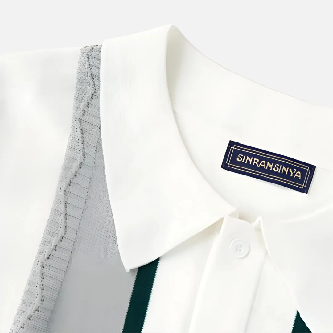Boat Knitted Polo Shirt For men