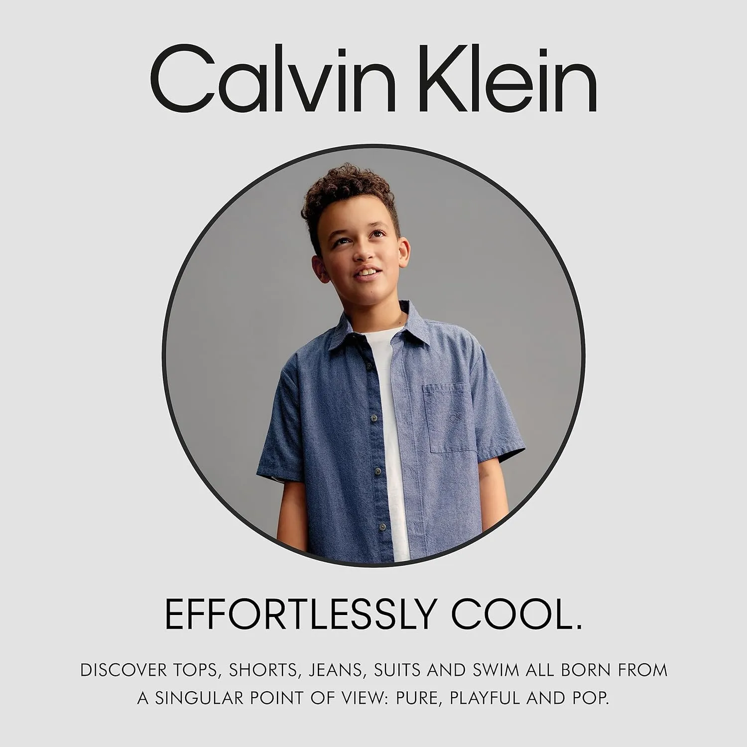 Calvin Klein Boys' Pull-on Fleece Jogger Sweatpants, Drawstring Closure