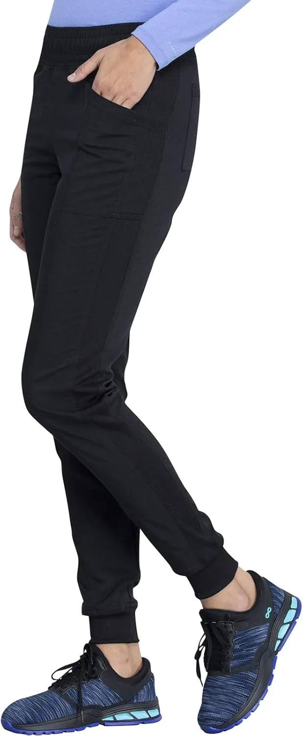 Dickies Women Scrub Pant Mid Rise Jogger with 5 Pocket and Elastic Waistband DK155