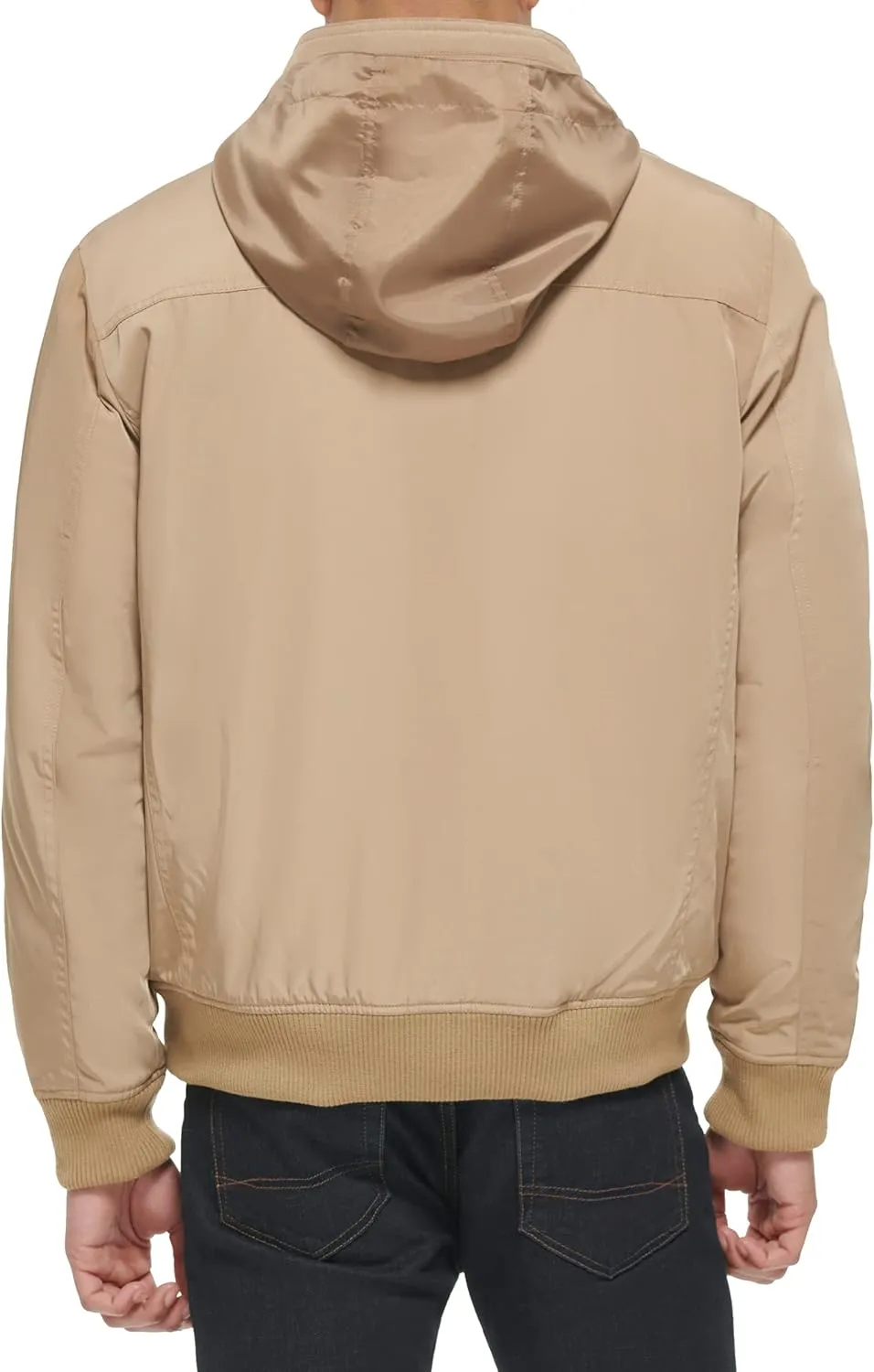 Dockers Men's Quilted Lined Flight Bomber Jacket