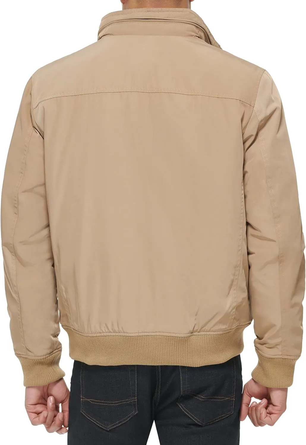 Dockers Men's Quilted Lined Flight Bomber Jacket