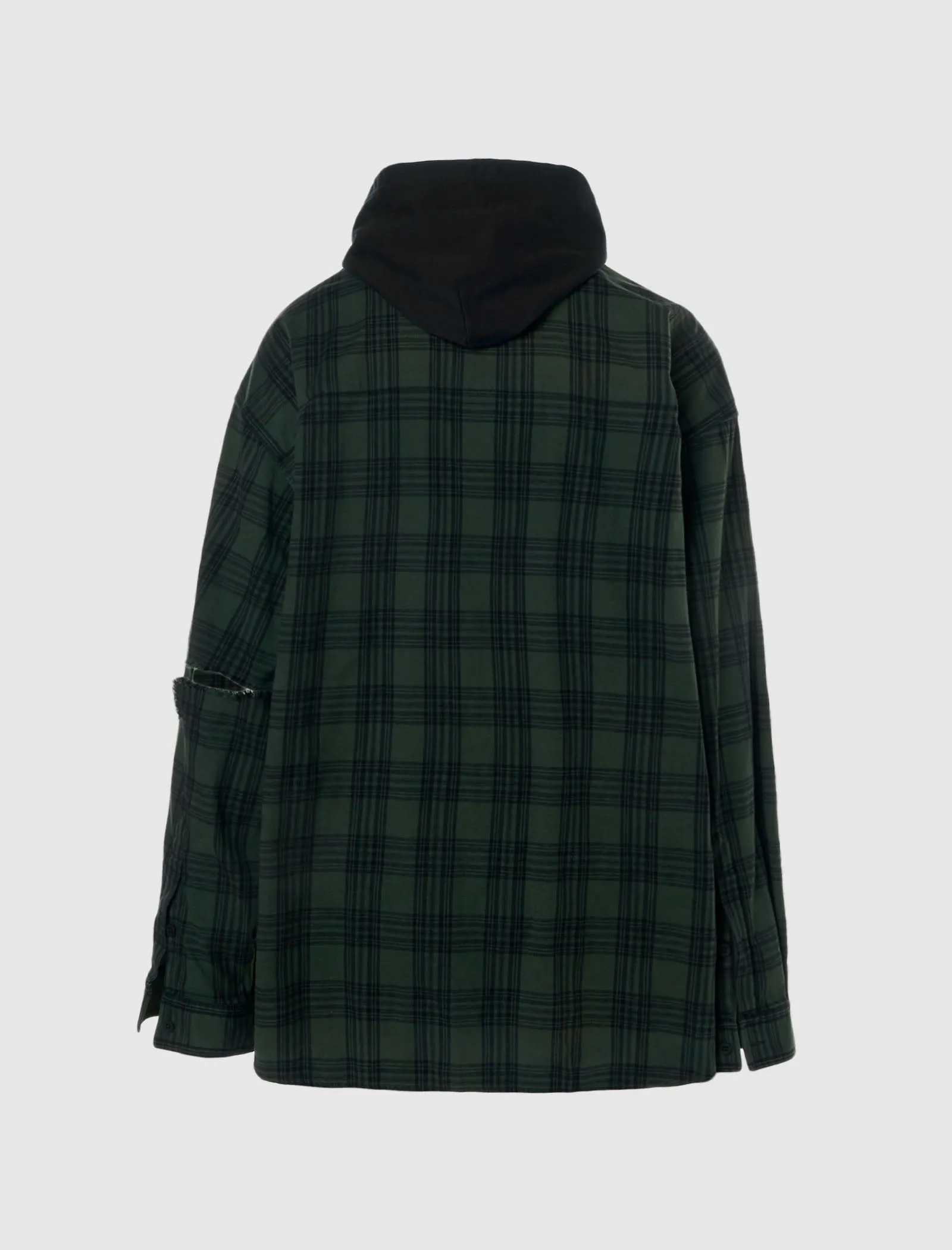 HOODED OVERSIZED SHIRT