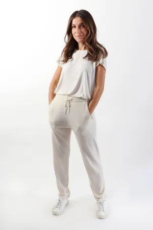 Ivory Cashmere Pant