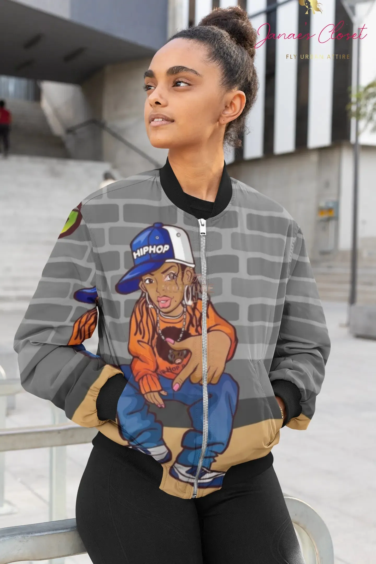 Lil' Mama Women's Bomber Jacket