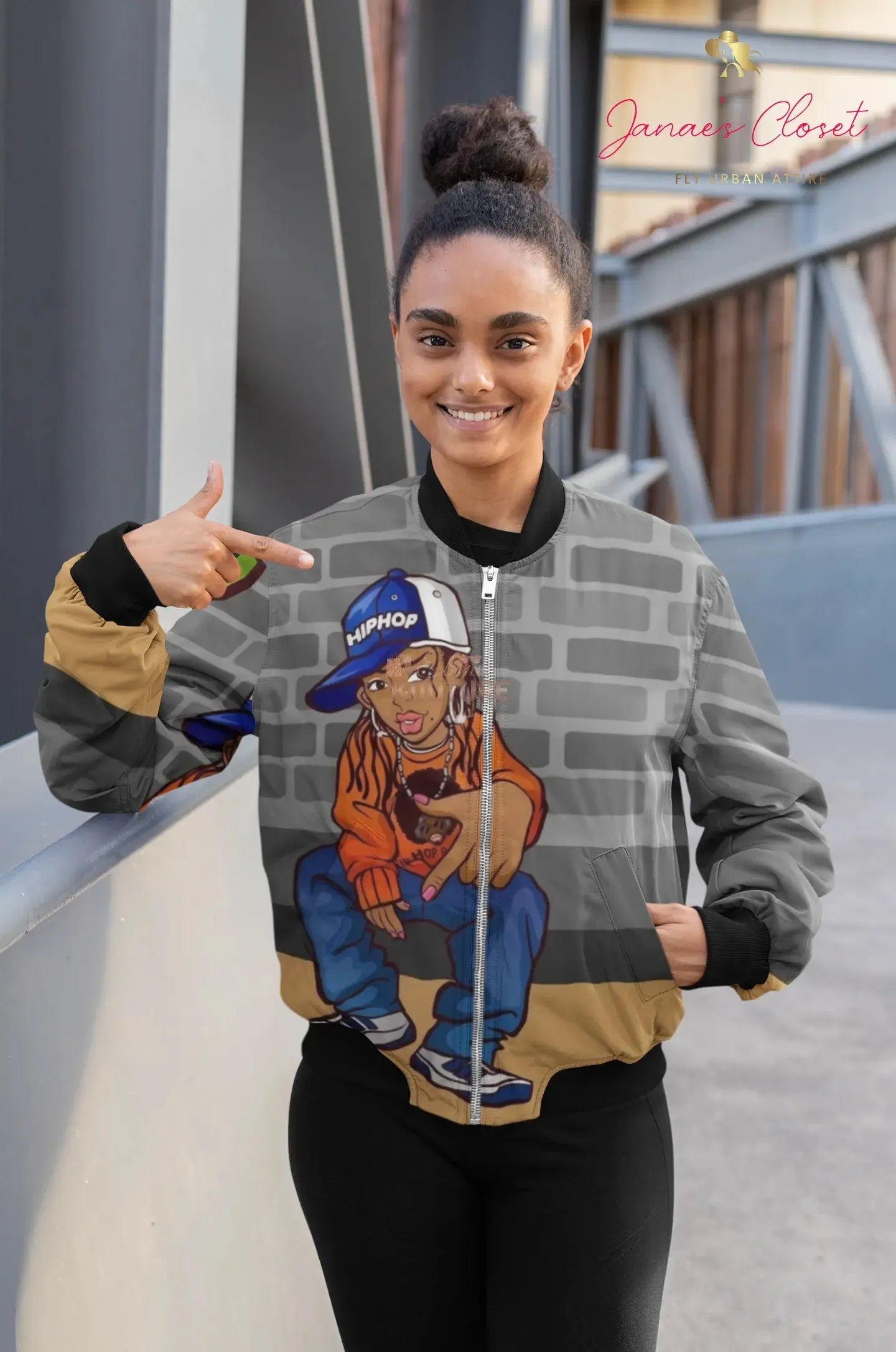 Lil' Mama Women's Bomber Jacket
