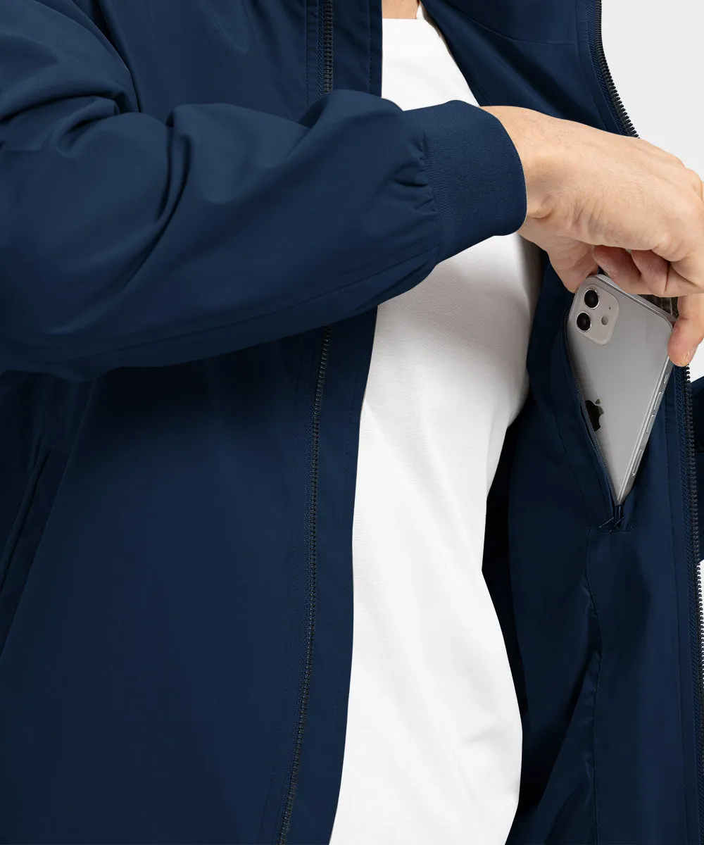 Men's Casual Lightweight Stand Collar Jacket