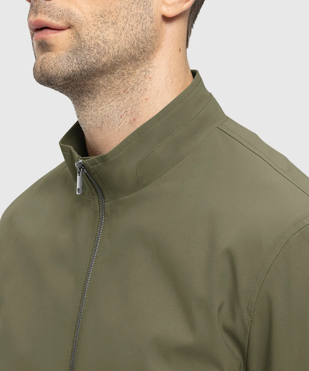 Men's Casual Lightweight Stand Collar Jacket