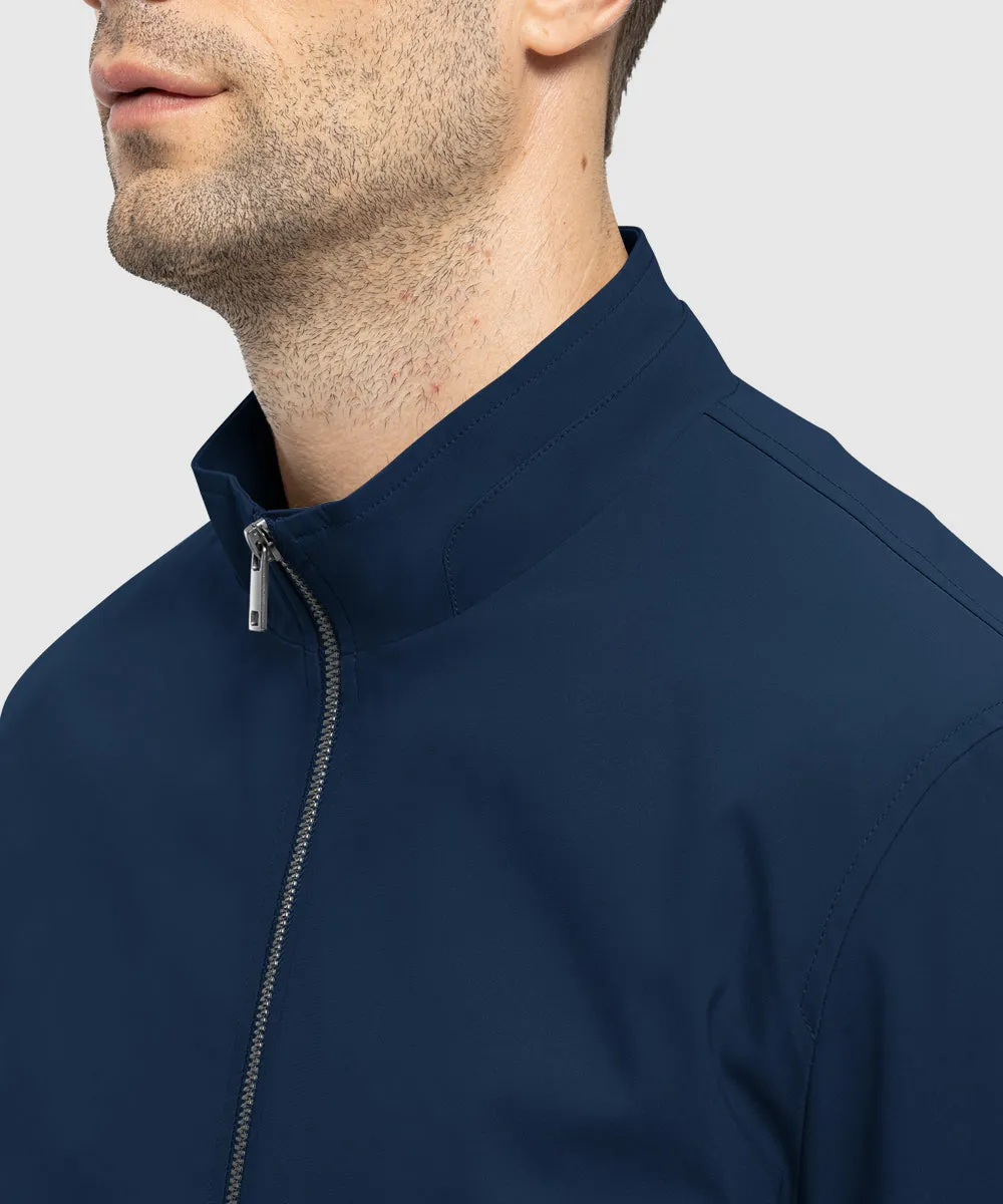 Men's Casual Lightweight Stand Collar Jacket