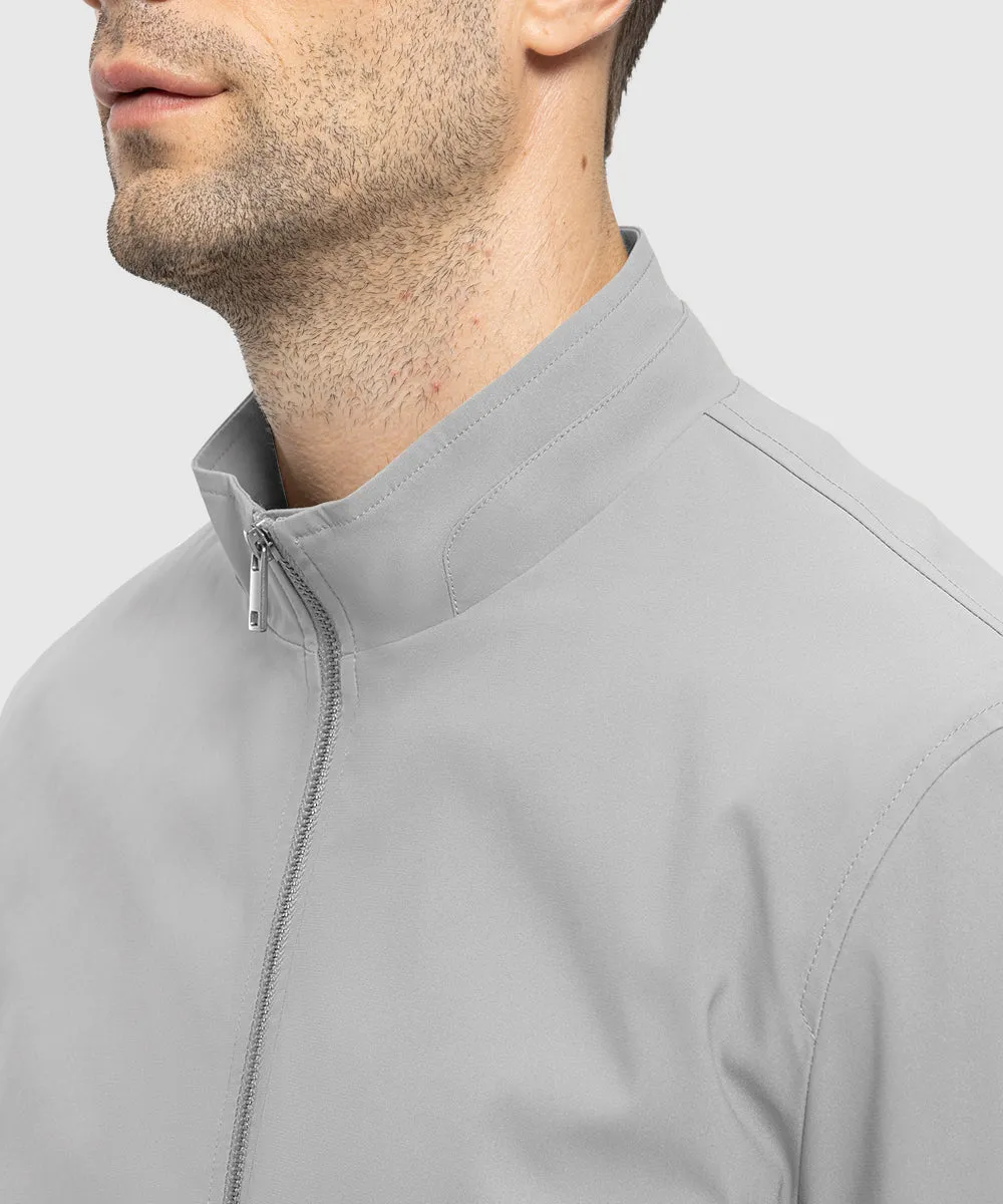 Men's Casual Lightweight Stand Collar Jacket