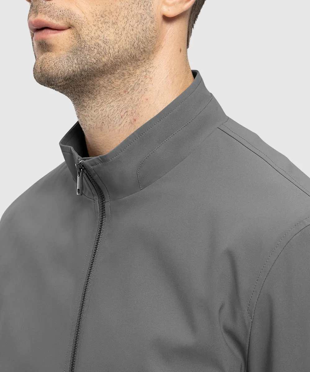 Men's Casual Lightweight Stand Collar Jacket