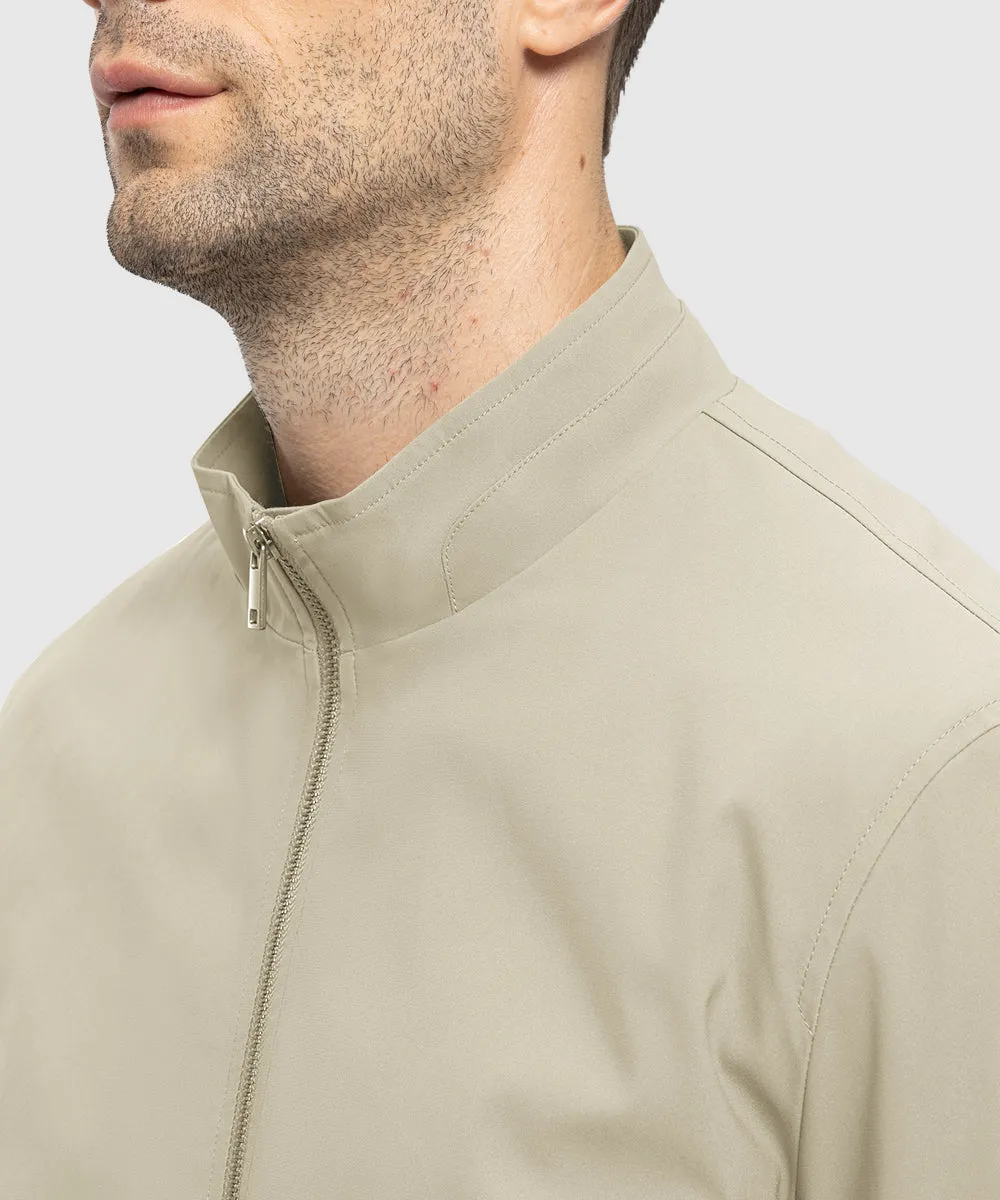 Men's Casual Lightweight Stand Collar Jacket
