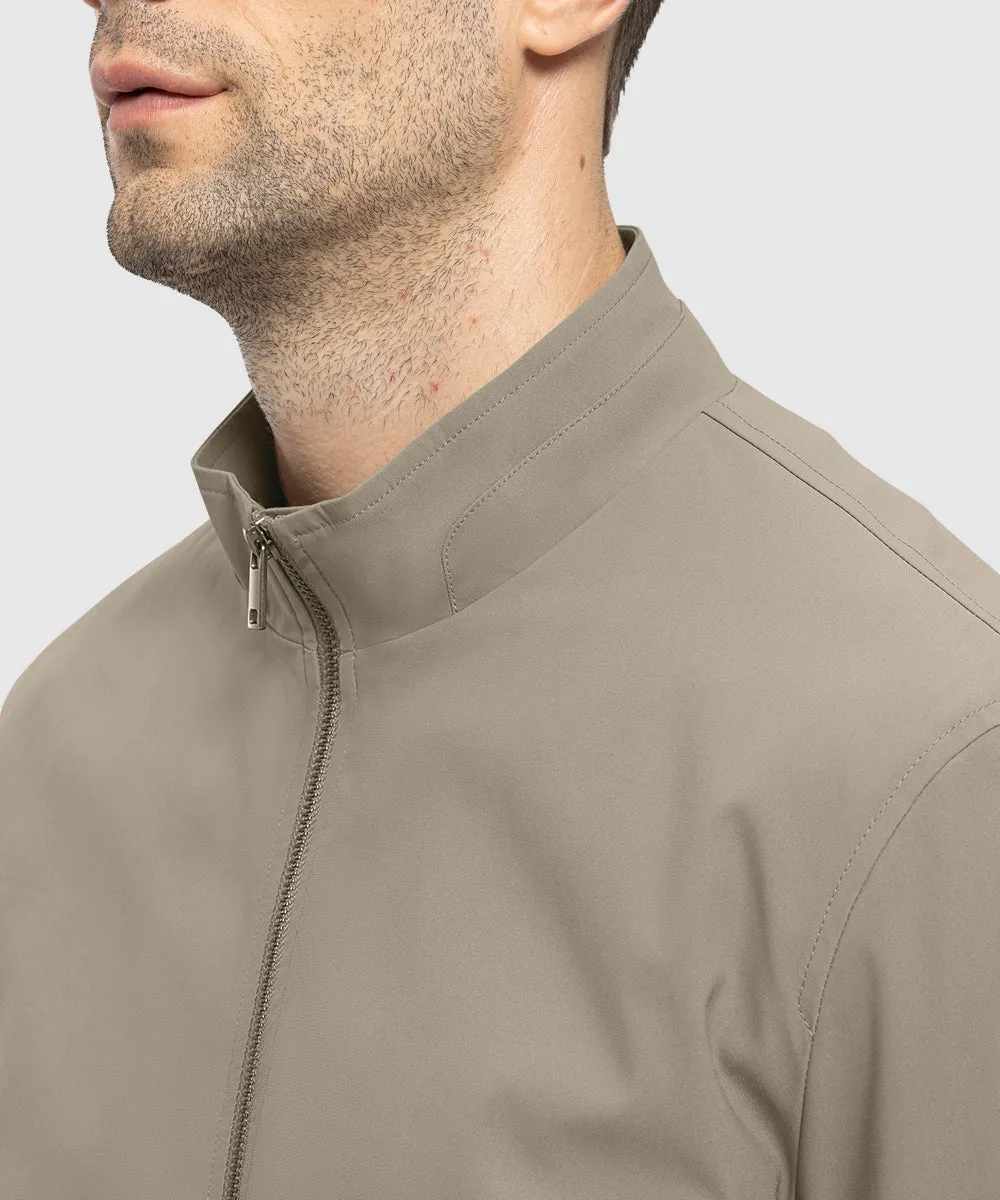 Men's Casual Lightweight Stand Collar Jacket