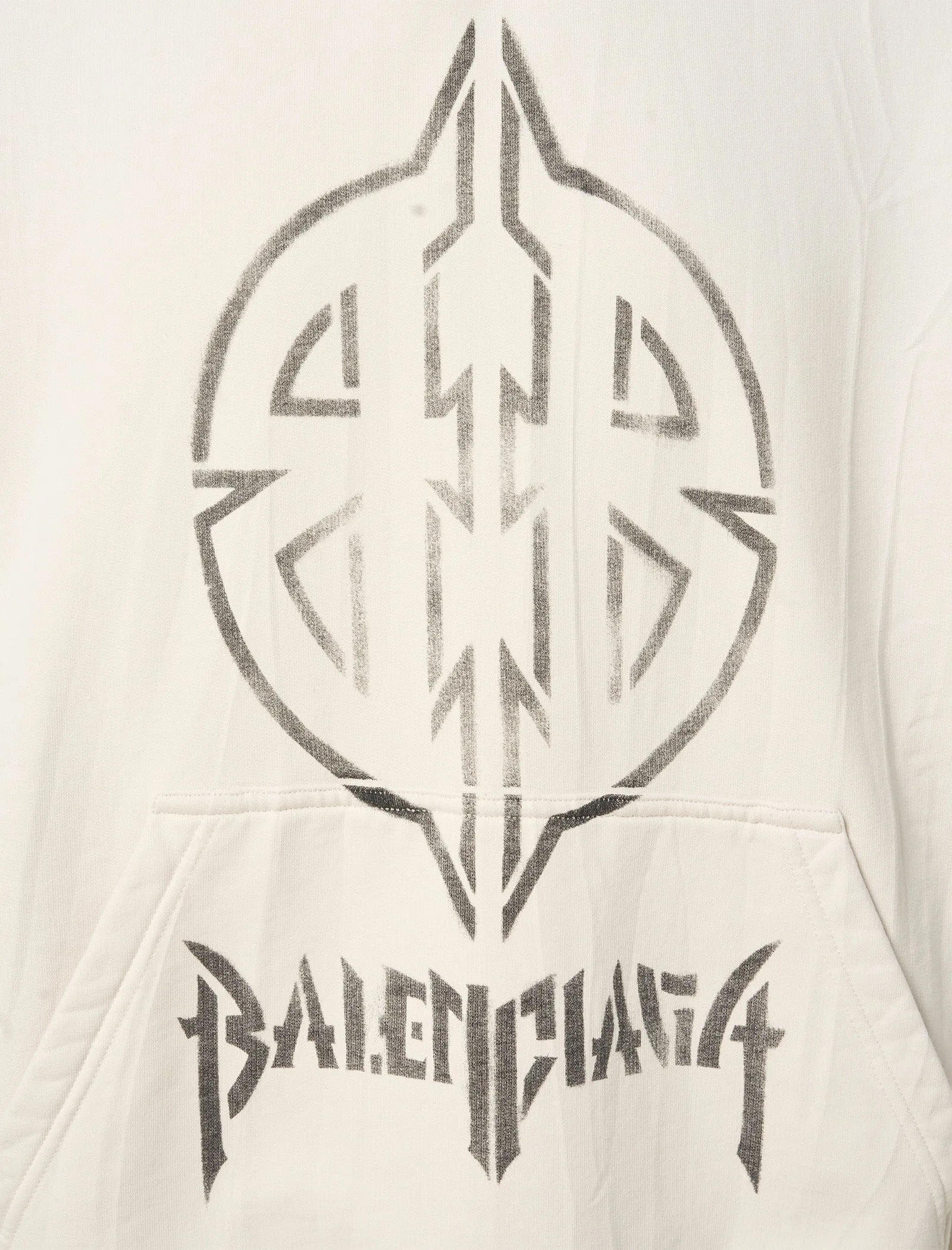 METAL BB STENCIL HOODIE