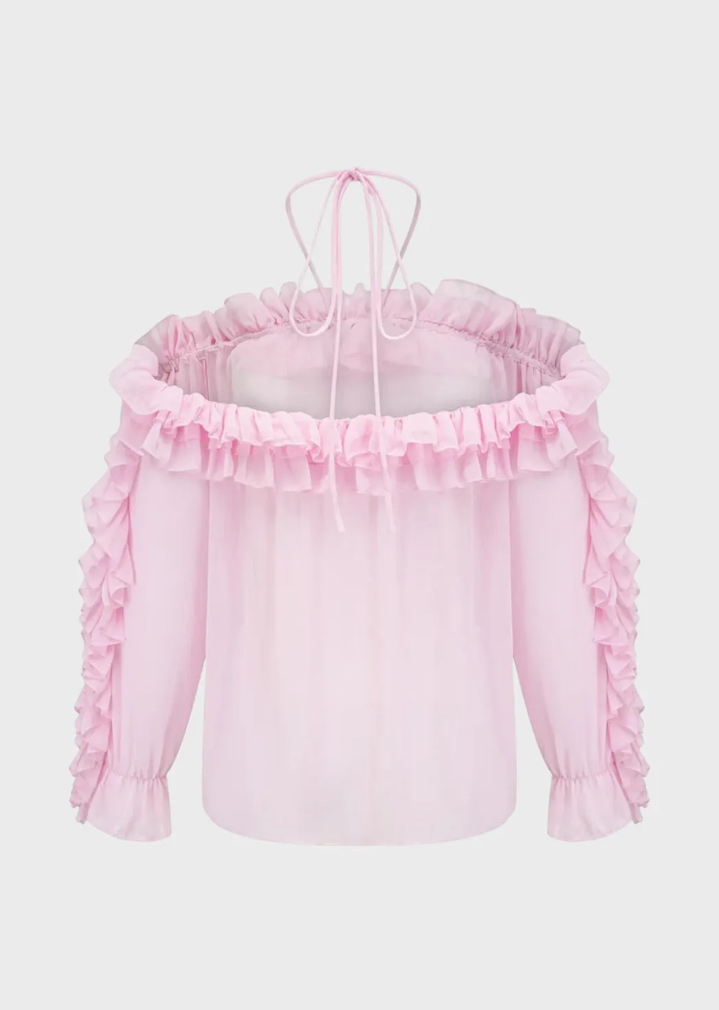 Robyn Off Shoulder Ruffled Blouse