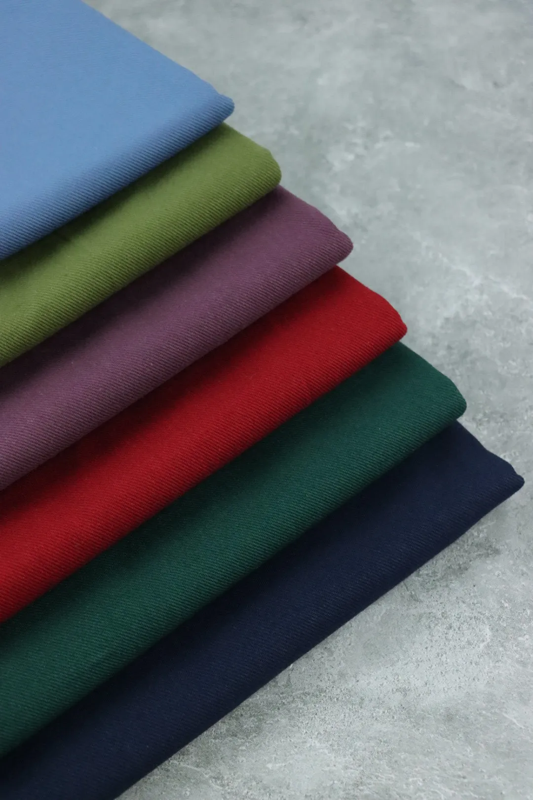 Ruby Red 10oz Cotton Denim