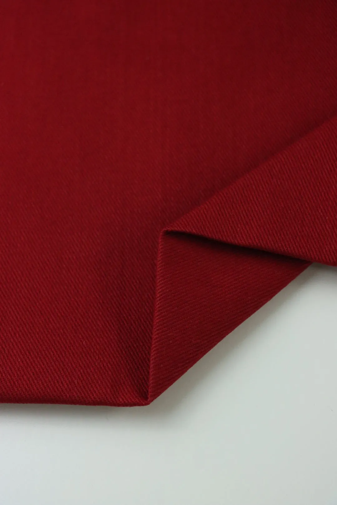 Ruby Red 10oz Cotton Denim