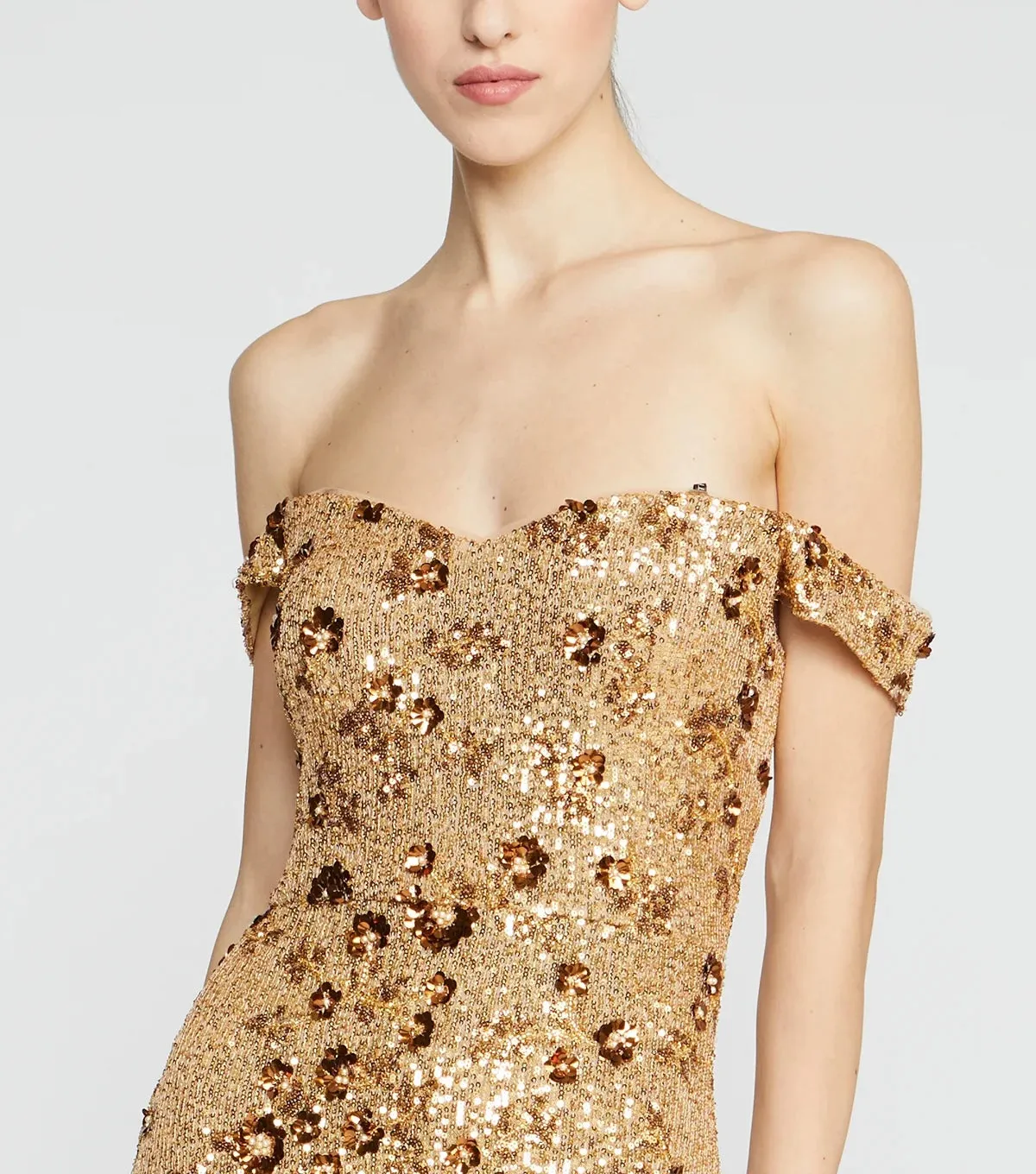 Serafina Off Shoulder Gown