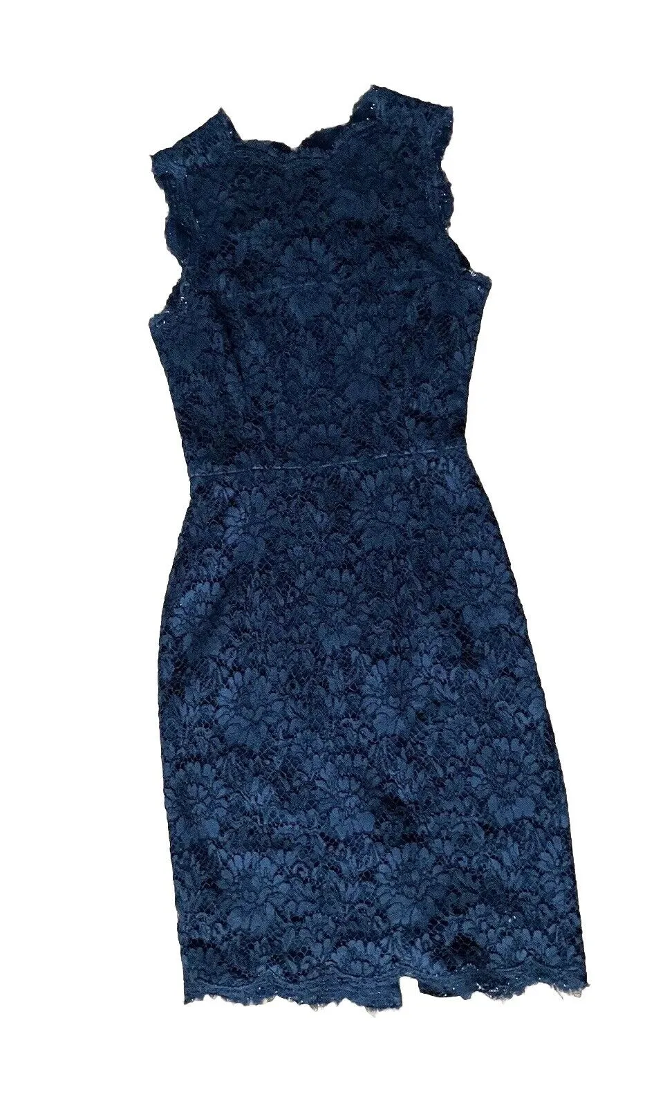 Valentino Black Lace Sheath Bow Dress Size I 38 XS ladies